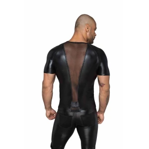 Футболка з мокрим ефектом Noir Handmade H056 Men's T-shirt made of powerwetlook, M