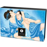 Смачна пудра для оральних пестощів Shunga Body Powder Coconut Thrills, 75 г, аромат кокоса — Переглянути зображення 4