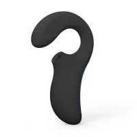 Кліторально-вагінальний звуковий стимулятор LELO Enigma WAVE Black, 3 типи стимуляції — Переглянути зображення 2