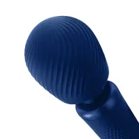 Вібромасажер Fun Factory VIM Vibrating Wand midnight blue, суперпотужний та легкий, до 6 годин роботи — Переглянути зображення 6