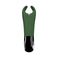 Вібратор для пеніса Fun Factory MANTA moss green/black, підходить для парних ігор — Просмотреть изображение 4