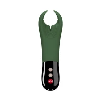 Вібратор для пеніса Fun Factory MANTA moss green/black, підходить для парних ігор — Просмотреть изображение 3
