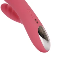 Вібратор-кролик Svakom Avery Strawberry Pink зі стовбуром, що рухається, рух вперед-назад — Переглянути зображення 6