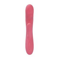 Вібратор-кролик Svakom Avery Strawberry Pink зі стовбуром, що рухається, рух вперед-назад — Переглянути зображення 12