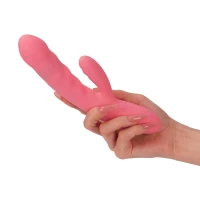 Вібратор-кролик Svakom Avery Strawberry Pink зі стовбуром, що рухається, рух вперед-назад — Переглянути зображення 10