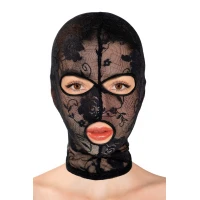Капюшон Fetish Tentation Patterned Fishnet Hood, ажурна сітка — Переглянути зображення 1