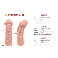 Насадка на член Kokos Cock Sleeve CS 007 M — Переглянути зображення 7