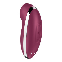 Вибростимулятор-пульсатор Satisfyer Tap & Climax 2 Red, эффект постукивания пальцем