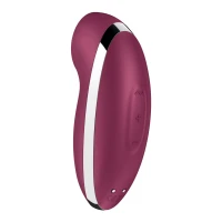 Вібростимулятор-пульсатор Satisfyer Tap &amp; Climax 2 Red, ефект постукування пальцем — Просмотреть изображение 5