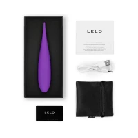 Кліторальний вібратор LELO DOT Travel Purple, точкова стимуляція, 8 режимів — Просмотреть изображение 2