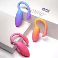 Смарт-віброяйце Magic Motion Flamingo Max Blue 2 в 1: віброяйце та тренажер Кегеля, 10 режимів — Переглянути зображення 22