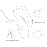 Смарт-виброяйцо Magic Motion Flamingo Max Blue 2 в 1: виброяйцо и тренажер Кегеля, 10 режимов