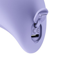 Вакуумный стимулятор Fun Factory Essence Purple, 11 режимов работы, перезаряжаемый — Просмотреть изображение 5