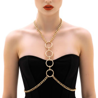 Металева портупея Art of Sex - Mango, колір золото, XS-2XL