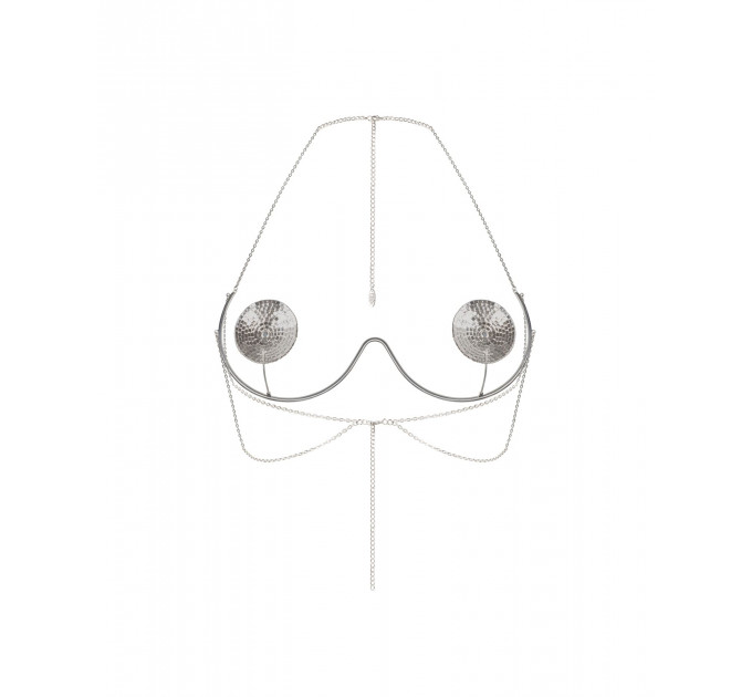 Прикраса на груди Obsessive Kisselie jewelry bra