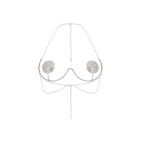 Украшение на грудь Obsessive Kisselie jewelry bra — Просмотреть изображение 3