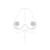 Прикраса на груди Obsessive Kisselie jewelry bra — Просмотреть изображение 3