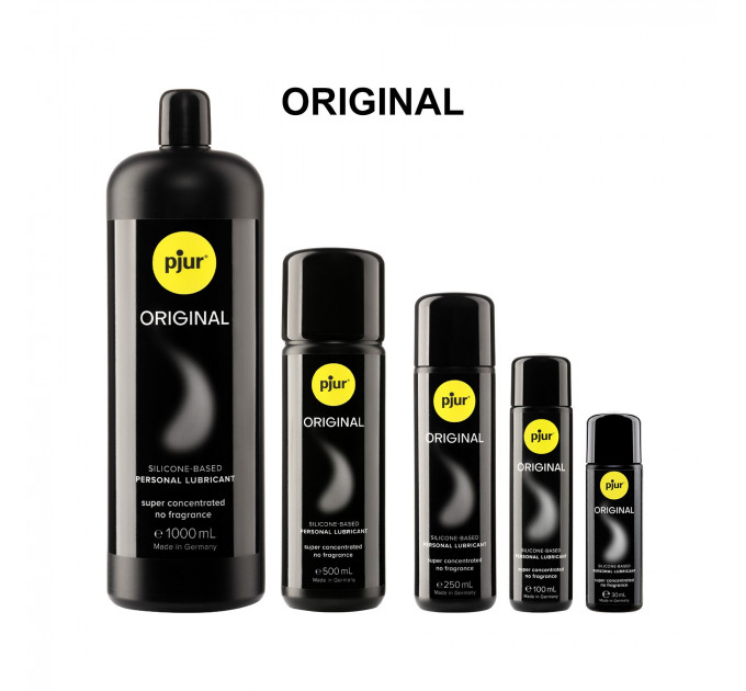 Універсальний лубрикант на силіконовій основі pjur Original 1000 мл, 2 в 1, для сексу та масажу