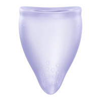 Менструальна чаша Fun Factory FUN CUP SIZE B Purple, багаторазова, діаметр 4,3 см, об’єм 30 мл