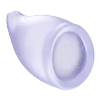 Менструальна чаша Fun Factory FUN CUP SIZE B Purple, багаторазова, діаметр 4,3 см, об’єм 30 мл — Переглянути зображення 2