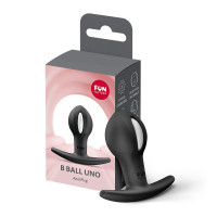Анальна пробка Fun Factory B BALLS UNO Black — Переглянути зображення 6
