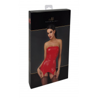 Корсет с подвязками для чулок Noir Handmade F368 Bombshell Fierce Corset-belt Red M — Просмотреть изображение 11