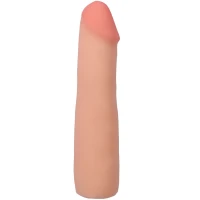 Фалоімітатор Doc Johnson The Realistic Cock ULTRASKYN - 7 Inch Vanilla — Переглянути зображення 3