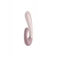 Смарт вібратор-кролик із підігрівом Satisfyer Heat Wave Mauve — Переглянути зображення 1