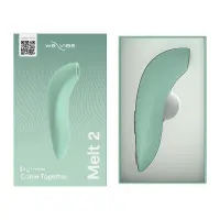 Вакуумний смарт-стимулятор для пар We-Vibe Melt 2 Sage (розводи на пакованні) — Переглянути зображення 28