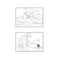 Вибронасадка на член Adrien Lastic Gladiator с пультом LRS, стимуляция клитора и точки G, 2 мотора — Просмотреть изображение 6