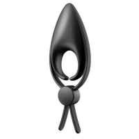 Ерекційне віброкільце-ласо з регулюванням розміру Satisfyer Sniper Black — Переглянути зображення 2