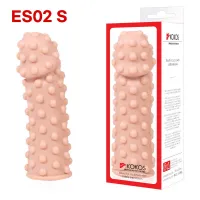 Насадка на член Kokos Extreme Sleeve ES.02 размер S, потовщувальна, стимулюючий рельєф — Переглянути зображення 4