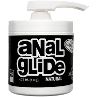 Анальна змазка на олійній основі Doc Johnson Anal Glide Natural (127 г) тривале ковзання — Переглянути зображення 1