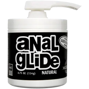 Анальна змазка на олійній основі Doc Johnson Anal Glide Natural (127 г) тривале ковзання