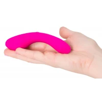 Мінівібратор The Mini Swan Wand, два вібромотора, для вагінально-кліторальний стимуляції — Переглянути зображення 3