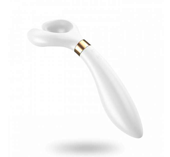 Вібратор для пар Satisfyer Endless Fun White, три мотора, багатофункціональний