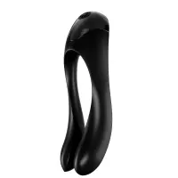 Вібратор на палець Satisfyer Candy Cane Black — Переглянути зображення 2