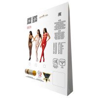 Бодистокинг с доступом к интимным местам Passion BS078 white Бодистокинг с доступом к интимным местам Passion BS078 white