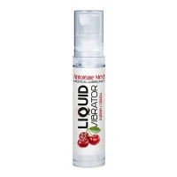 Лубрикант з ефектом вібрації Amoreane Med Liquid Vibrator Cherry (10 мл) — Переглянути зображення 1