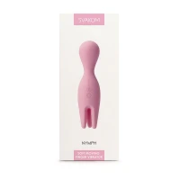 Подвійний вібратор для чутливих зон Svakom Nymph Pale Pink — Переглянути зображення 7