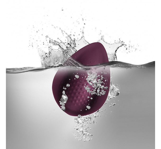 Вибратор в трусики Rocks Off Knickerbocker Glory — Burgundy, пульт ДУ