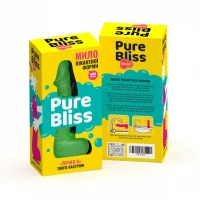 Мило у формі пеніса Pure Bliss MINI Green, крафтове мило-член, натуральне — Просмотреть изображение 7