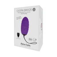 Віброяйце Adrien Lastic Ocean Breeze 2.0 Purple, пульт ДК, дуже потужний мотор, 10 віброрежимів — Переглянути зображення 6