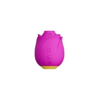 Шикарний вакуумний кліторальний стимулятор Romp Rose Pink, у вигляді троянди — Переглянути зображення 1