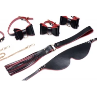 Набір БДСМ з дорожньою сумкою Master Series: Bow — Luxury BDSM Set With Travel Bag, 11 предметів — Просмотреть изображение 10