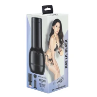 Мастурбатор Kiiroo Feel Rae Lil Black PBC, сумісний з PowerBlow і Keon — Переглянути зображення 1