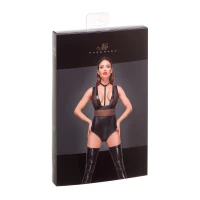Боді з мокрим ефектом Noir Handmade F183 Powerwetlook body, XXL — Переглянути зображення 4