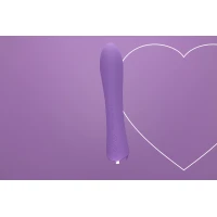 Вібратор з підігрівом FairyGasm WowGenie violet, підігрів до 42 °C — Переглянути зображення 6