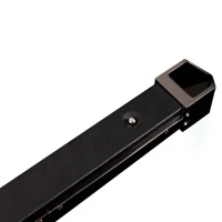 Фіксатор-розпірка LOCKINK Adjustable Spreader Bar Set, чорний, шкіряний, ремені для шиї, рук/ніг — Переглянути зображення 8