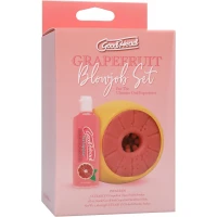 Набір для мінету Doc Johnson GoodHead Grapefruit Blowjob Set - Yellow — Переглянути зображення 5